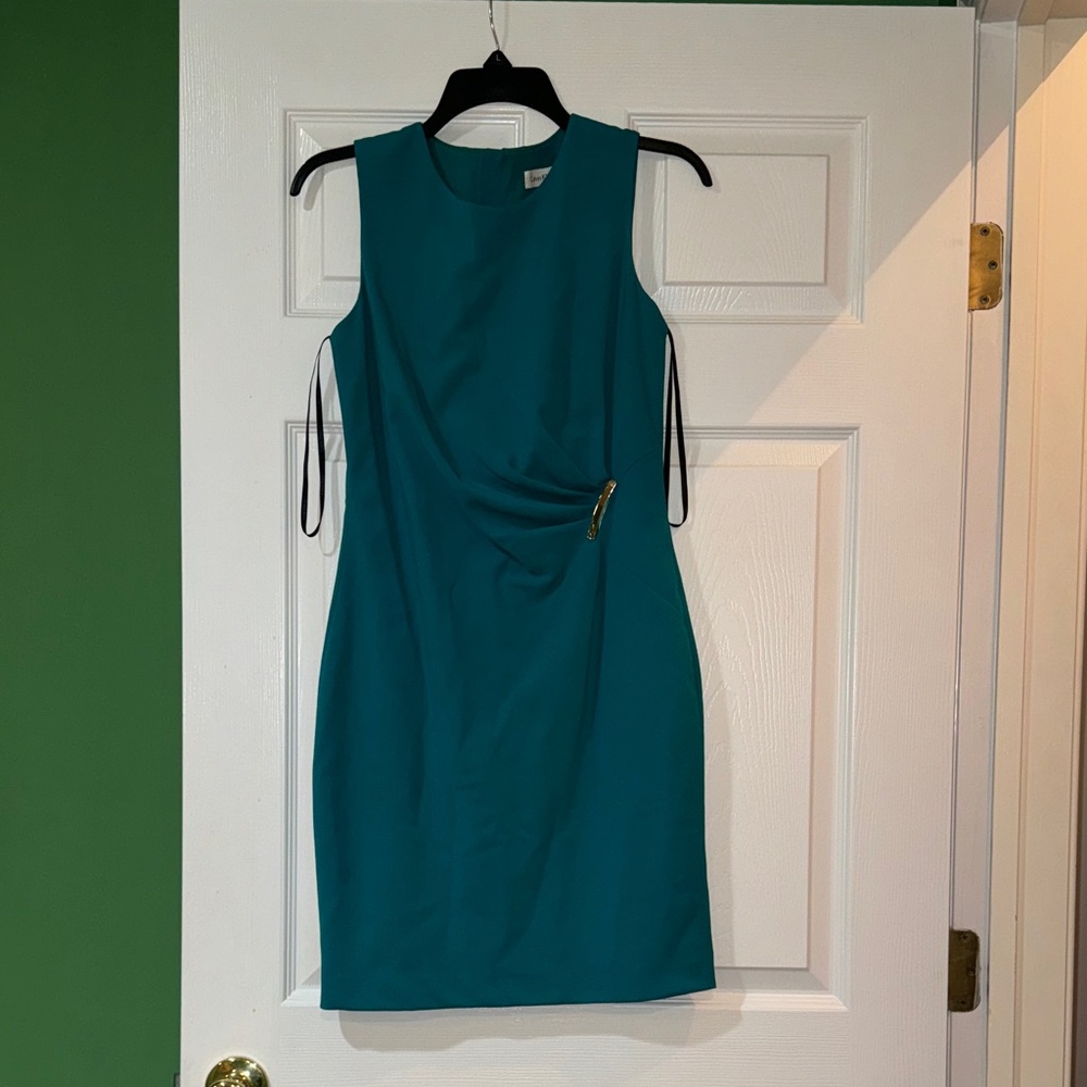 Calvin Klein Teal Mini Dress